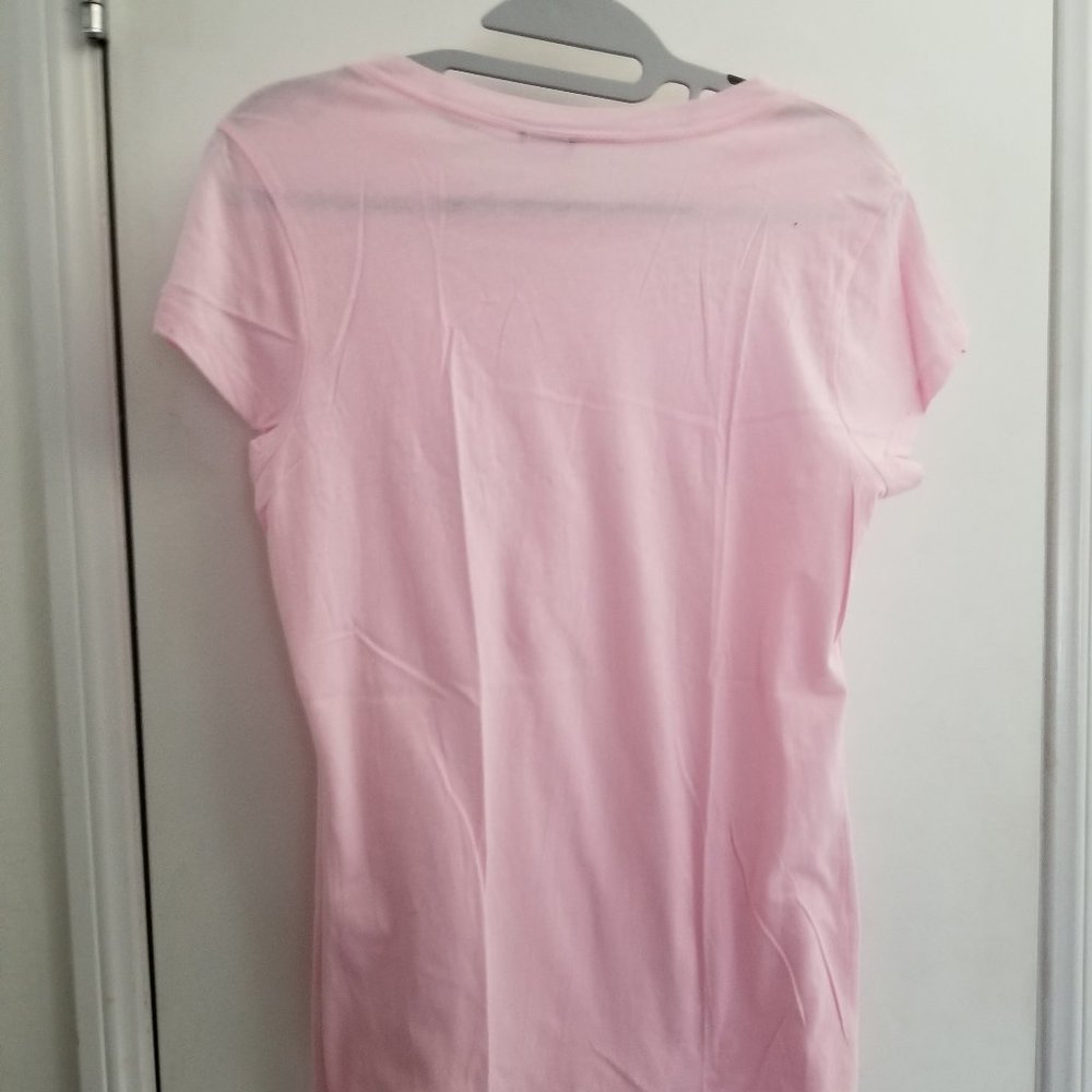 Totatally worth it rhinestudded short sleeve tee - Picture 5 of 6